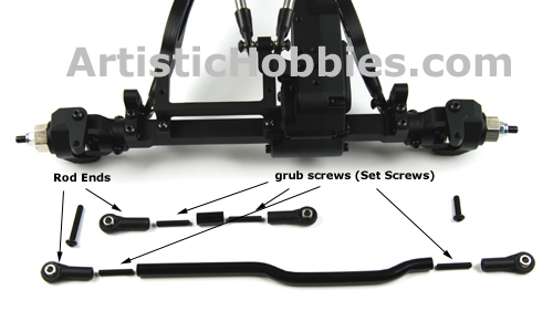 RC4WD steering linkage for Bully 2 copm crawler